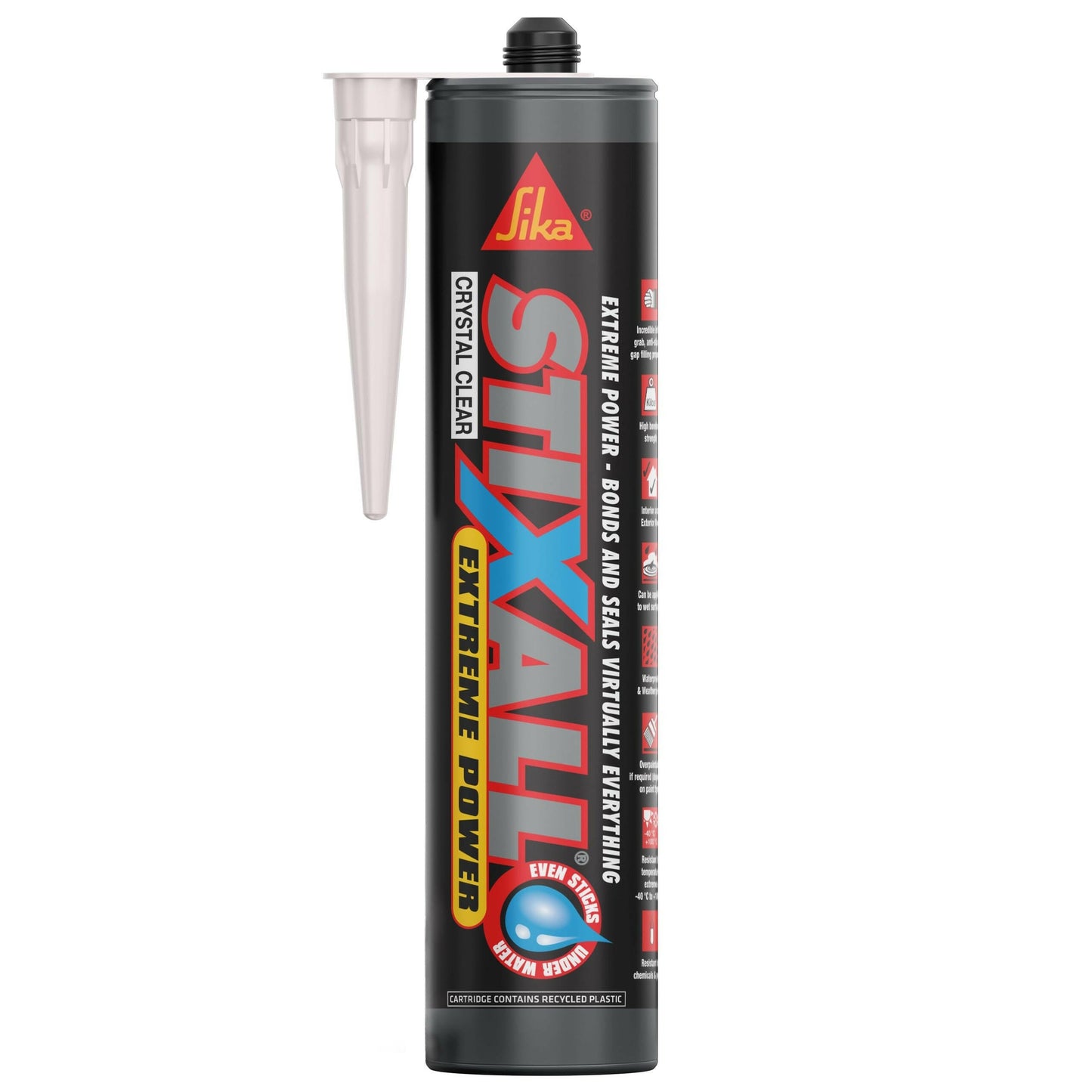Everbuild Stixall - Extreme Power – High-Strength Adhesive for Tough Bonding.