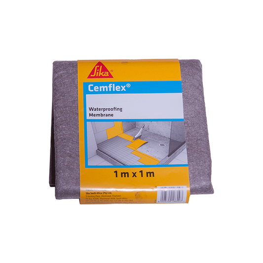 Sika Cemflex Membrane – Waterproofing and Crack-Isolation Membrane for Concrete Surfaces.