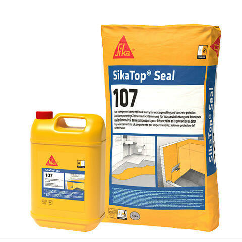 SikaTop Seal-107 Kit – Waterproofing and Surface Protection for Concrete.