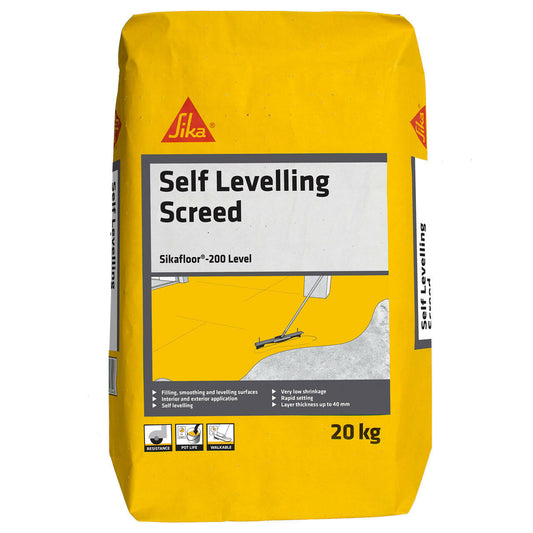 Sikafloor-200 Level 20kg  – Self-Levelling Compound for Smooth Flooring Surfaces.