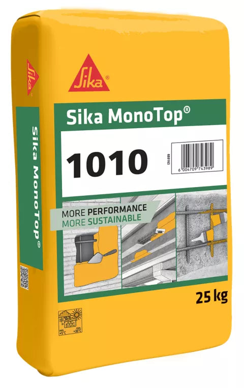 Sika Monotop-1010 – Concrete Repair Mortar for Surface Restoration.