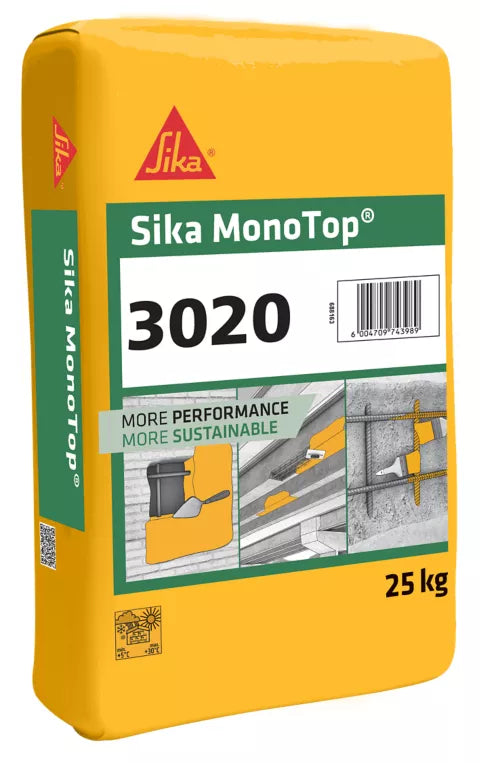 Sika Monotop-3020 – High-Performance Repair Mortar for Concrete Surfaces.