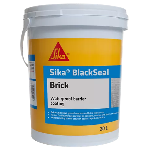 Waterproofing Bitumen Sika Blackseal Brick 20L
