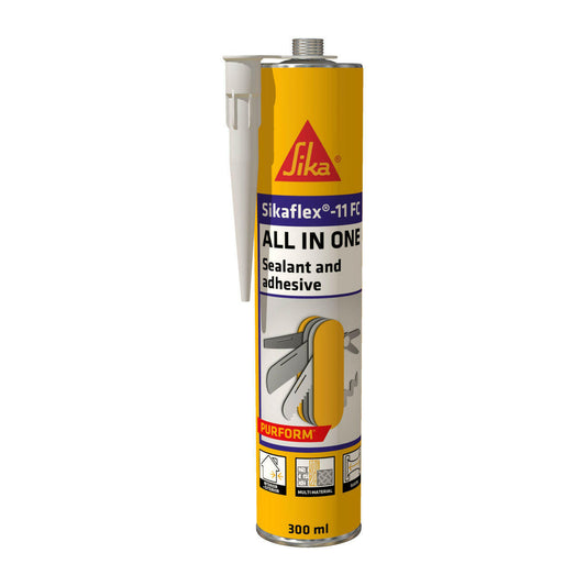 Sikaflex-11 FC Purform – Multi-Purpose Polyurethane Sealant for Construction & Bonding.